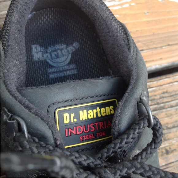 Dr Martens Docs Oxford Leather Steel Toe Sz 10 EU 43 Industrial Work Shoes Mens main image 5